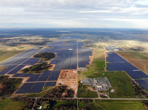 Darlington Point Solar Farm with optimized bidding by Fluence